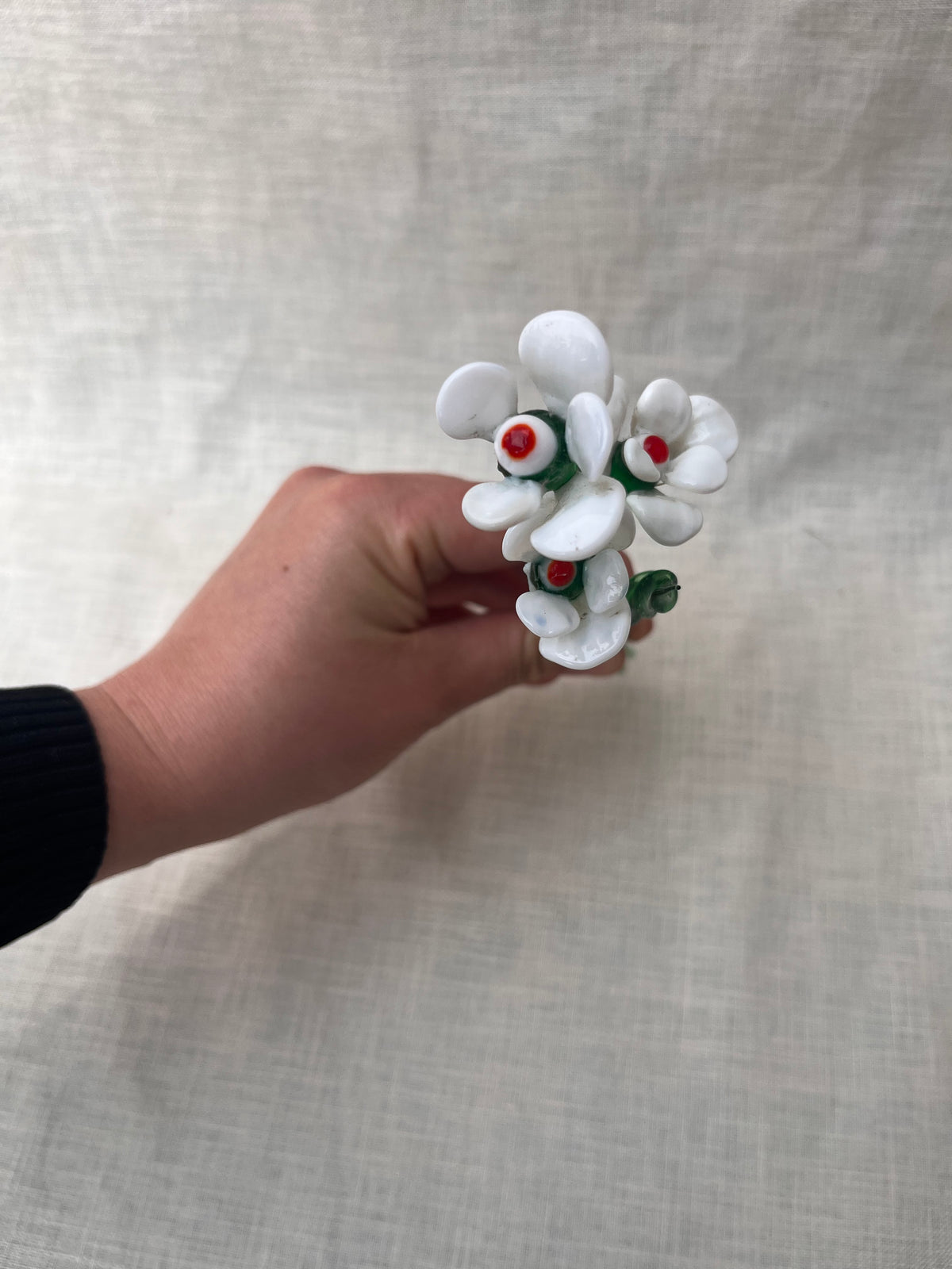 Art glass flower stems
