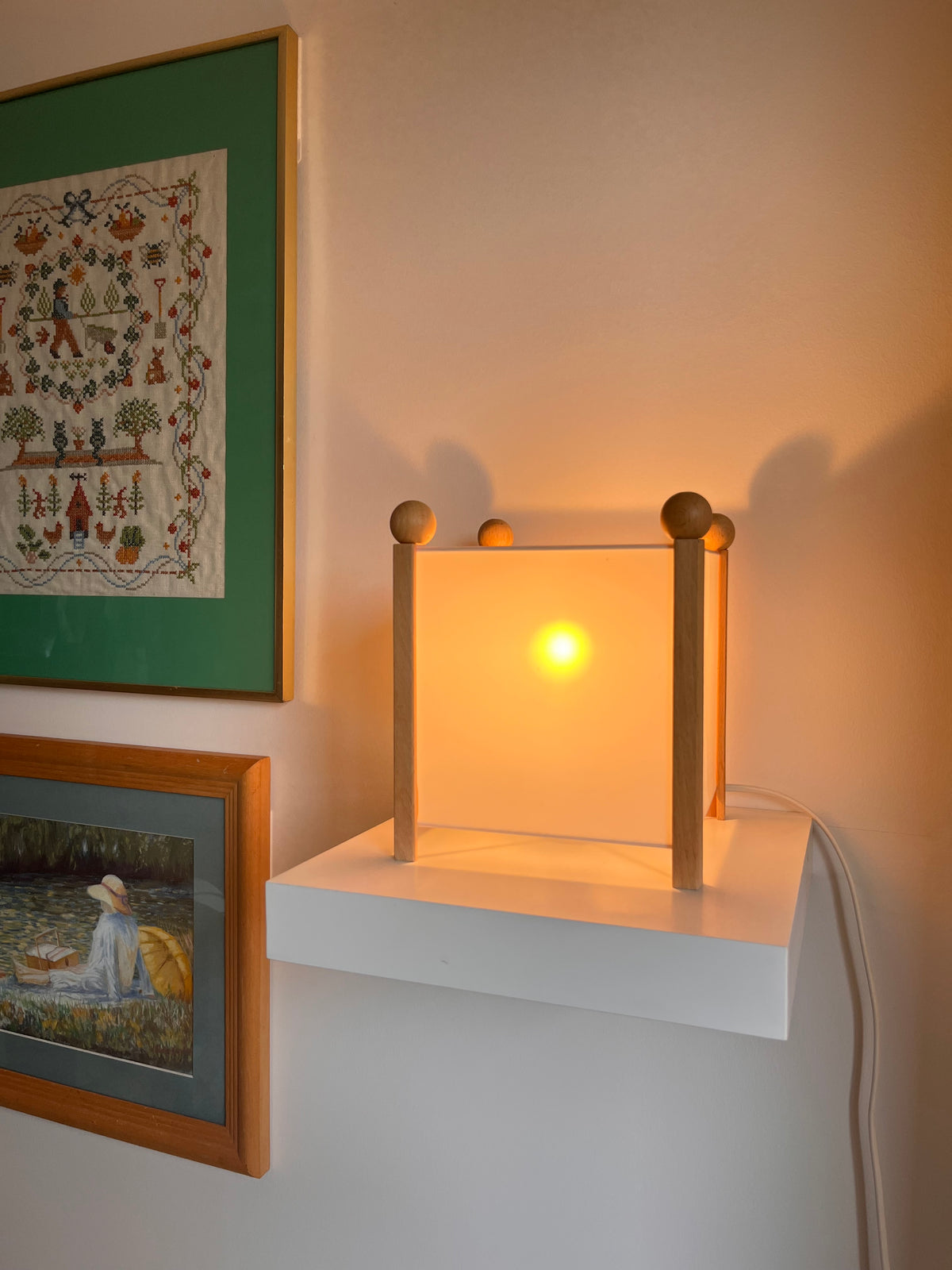 Simple lamp made in France