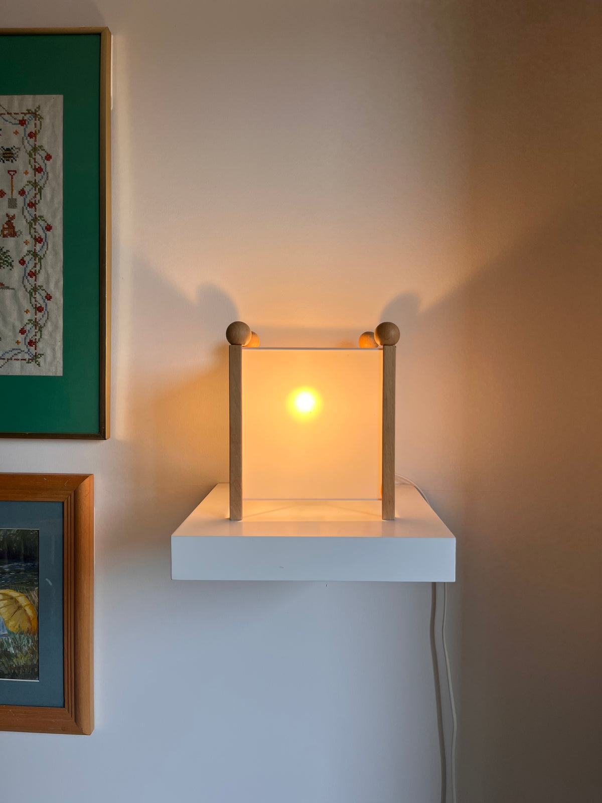 Simple lamp made in France