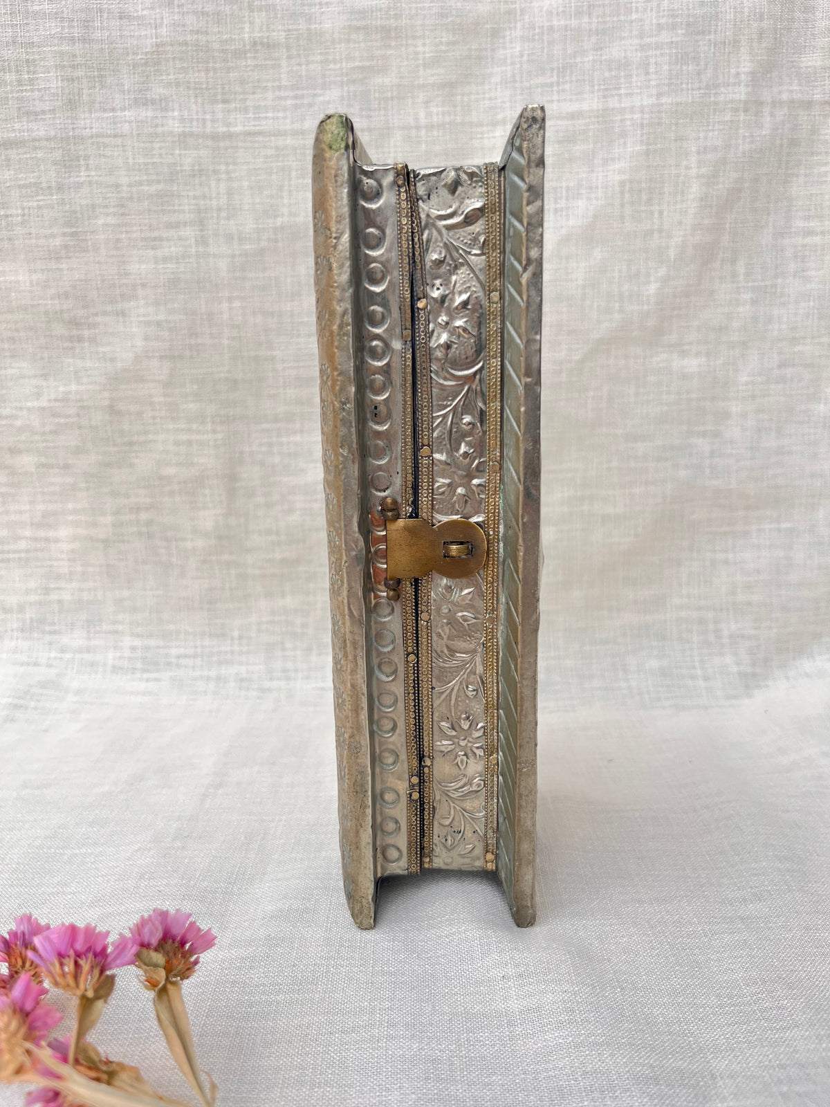 Embossed jewellery box