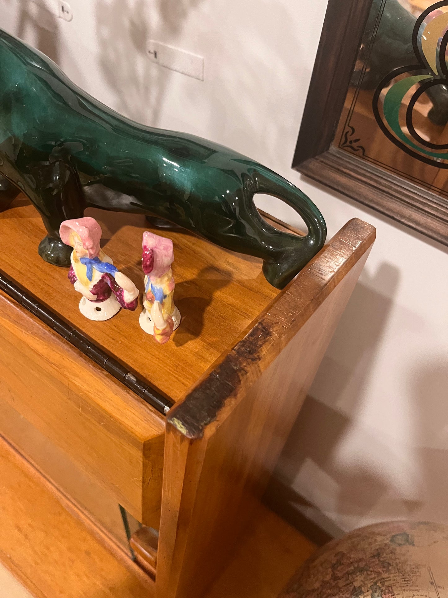 Vintage mini bar cabinet