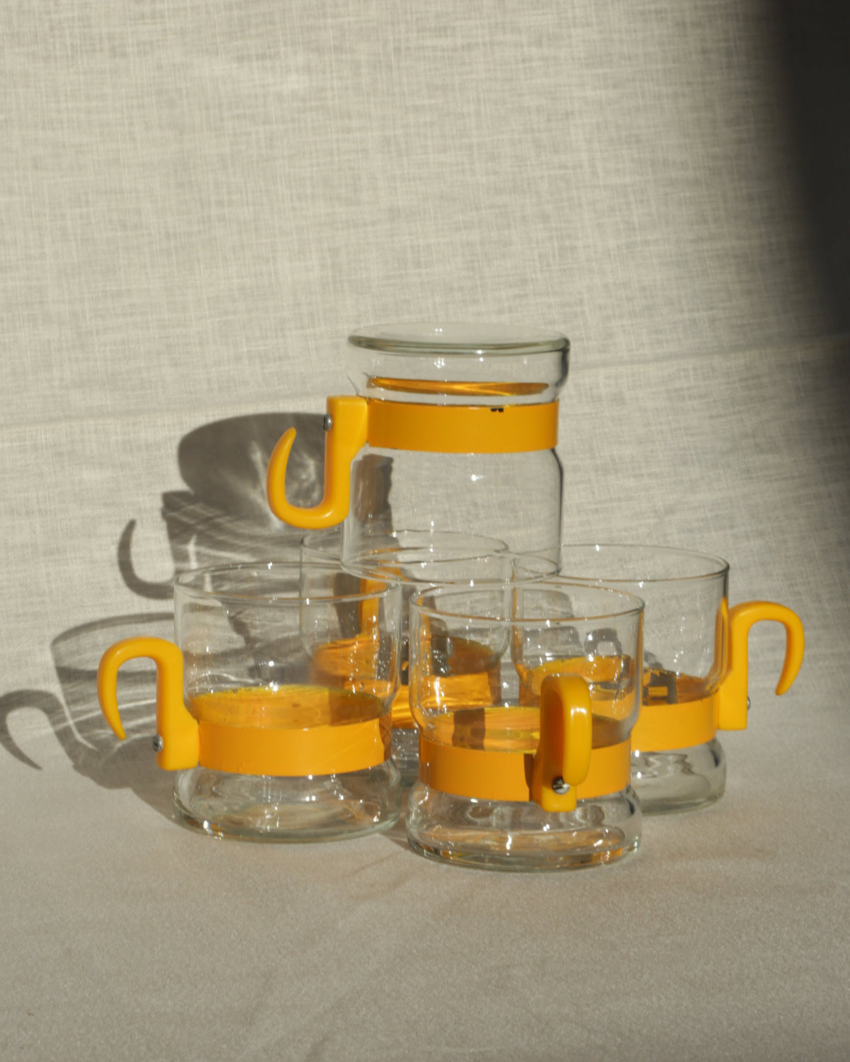 Vintage Space Age Coffee Glasses
