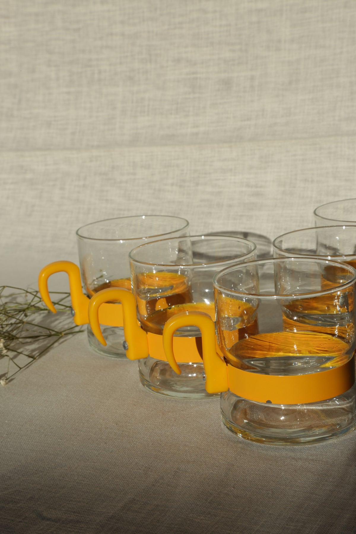 Vintage Space Age Coffee Glasses