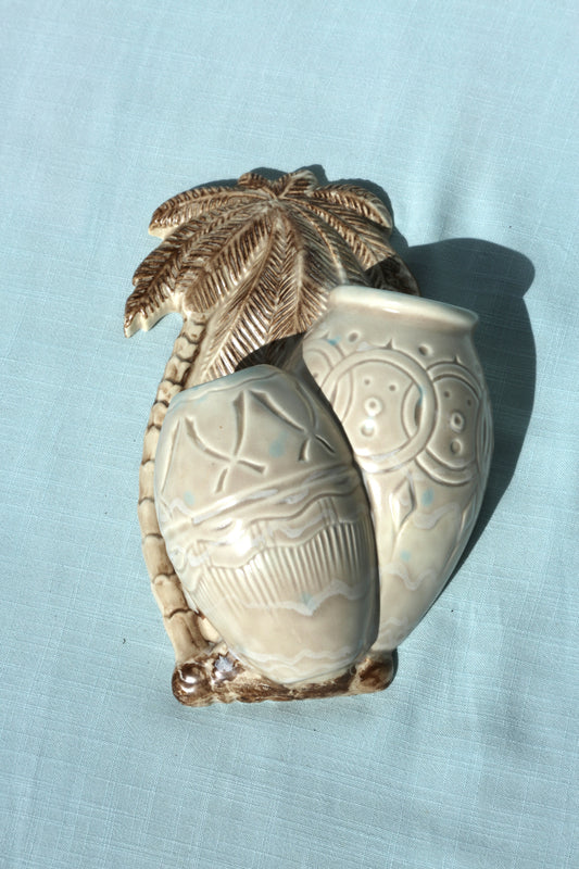 1950's Beswick Palm wall pocket